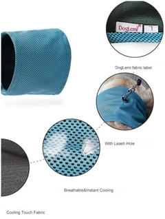 Foulard Rinfrescante Estivo per Cani – Tessuto Traspirante Anti-Calore