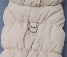 Gilet Invernale Imbottito per Cani e Gatti con D-Ring per Guinzaglio