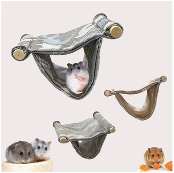 Amaca e Piattaforma per Criceto – Accessorio Morbido e Divertente per la Gabbia