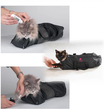 Borsa Multifunzionale per la Toelettatura del Gatto