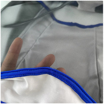 Maschera Antimosche per Cavalli in Rete con Protezione per le Orecchie