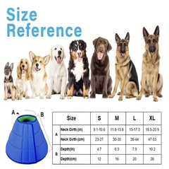 Collare Elizabetta in Rete Morbida per Cani e Gatti