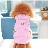 Gilet Invernale Imbottito per Cani e Gatti con D-Ring per Guinzaglio