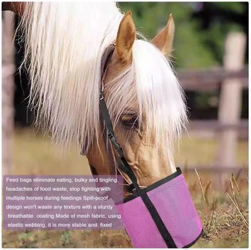 Sacca Portaforaggio in Rete per Cavalli